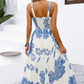 🌸 LIMITED TIME Special Price:£ 16.99🌼Women's Floral Print Spaghetti Strap Dress