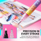 🏆 Last Day Special Price £9.99!🔥Buy more Save more🎁12-Color Nail Art Marker Pen Set