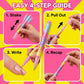🏆 Last Day Special Price £9.99!🔥Buy more Save more🎁12-Color Nail Art Marker Pen Set