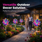🌈LIMITED TIME 60% OFF! ✨Solar Powered Rainbow Pinwheel Garden Light