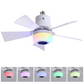 🔥Limited Time SALE 50% OFF❄️🎶2-In-1 Smart Ceiling Fan with Light, RGB & Bluetooth Speaker