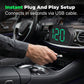 🔥LAST DAY SALE £10.99!!⚡50K+ SOLD!🚗Universal GPS Car Head-Up Display Speedometer