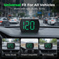 🔥LAST DAY SALE £10.99!!⚡50K+ SOLD!🚗Universal GPS Car Head-Up Display Speedometer