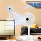 🔥LAST DAY SALE £12.99!!⚡50K+ SOLD!🍃❄️ Telescopic Folding USB Charging Fan – Adjustable height, quiet operation & portable – perfect for desk, travel or outdoor use 💨