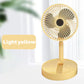 🔥LAST DAY SALE £12.99!!⚡50K+ SOLD!🍃❄️ Telescopic Folding USB Charging Fan – Adjustable height, quiet operation & portable – perfect for desk, travel or outdoor use 💨