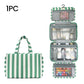 🌸Striped Hanging Travel Toiletry Bag