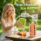 🔥Summer Hot Sale £8.99!!⚡50K+ SOLD!🧊2-in-1 Ice Cube Maker Water Bottle Built-In Ice Tray, Food-Grade Silicone, Bpa-Free. Make Ice & Store Water In One Bottle – Ideal For Gym, Office & Travel! 🏋️‍♂️💼✈️