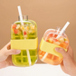 🔥Summer Hot Sale £8.99!!⚡50K+ SOLD!🧊2-in-1 Ice Cube Maker Water Bottle Built-In Ice Tray, Food-Grade Silicone, Bpa-Free. Make Ice & Store Water In One Bottle – Ideal For Gym, Office & Travel! 🏋️‍♂️💼✈️