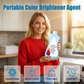 🏡🎁LAST DAY SALE £8.99!!🔥50K+ SOLD!🧴🧼Portable Efficient Color Fixing ＆ Brightening Agent For Clothes