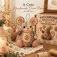 🎁HOT SALE -ONLY £9.99 THIS WEEK🧵Handcrafted Vintage Mouse Plush Sewing Kit