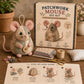 🎁HOT SALE -ONLY £9.99 THIS WEEK🧵Handcrafted Vintage Mouse Plush Sewing Kit