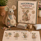 🎁HOT SALE -ONLY £9.99 THIS WEEK🧵Handcrafted Vintage Mouse Plush Sewing Kit