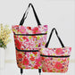 🔥Limited Offer ￡9.99!!⚡50K+ SOLD!🛍️2-in-1 Convertible shopping tote – hides wheels, holds 20kg, expands with zipper!