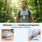 🔥Summer Hot Sale - ONLY £12.99!!⚡50K+ SOLD!❄️Foldable Handheld Cooling Fan with LED Display