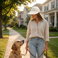 🌞LAST DAY SALE: ONLY ￡6.99!!🎁✨Women’s UPF 50+ Elegant Foldable Sun Hat – Wide-Brim Cotton Bucket Hat with Neck Flap & Adjustable Strap 🌞🇬🇧 | Packable, Breathable & Beach-Ready
