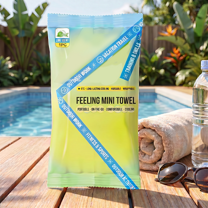 ❄️Summer cool-down deal: just £6.99!!⚡50K+ SOLD!❄️Instant cooling towel – portable, breathable, perfect for workouts & travel!