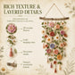 🌸LAST DAY SPECIAL PRICE ONLY ￡15.99!!🌸Crochet Flower Wall Hanging Decor