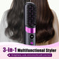 🔥Last 4 hours Sale ￡13.99!!💇‍♀️3-in-1 Cordless Hair Straightener Comb – USB rechargeable, adjustable temperature, anti-scald teeth, portable travel design. Women daily hair styling essential!