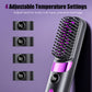 🔥Last 4 hours Sale ￡13.99!!💇‍♀️3-in-1 Cordless Hair Straightener Comb – USB rechargeable, adjustable temperature, anti-scald teeth, portable travel design. Women daily hair styling essential!