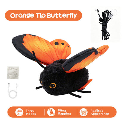 🦋LIMITED TIME - ONLY ￡12.99!! 🐱 Smart Sensing Flapping Butterfly Toy – Motion-activated, realistic flight, interactive fun – keeps your cat engaged for hours. 🔥✨
