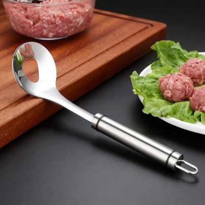 🎄CHRISTMAS SALE NOW - ￡8.99!!🥩Meatball Spoon – No Stick, No Mess