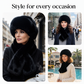 🎄CHRISTMAS SALE NOW - ￡8.99!!🧣❄️Heat Lock & Full Head-to-Neck Coverage — Winter Plush Scarf & Hat Set