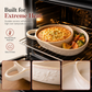 🖤🔥 Black Friday Hot Sale 70%OFF! 🎉 50K+ Sold! 🤩🍽️ Retro Ceramic Divided Baking Dish with Single Handle ✨🏡💖